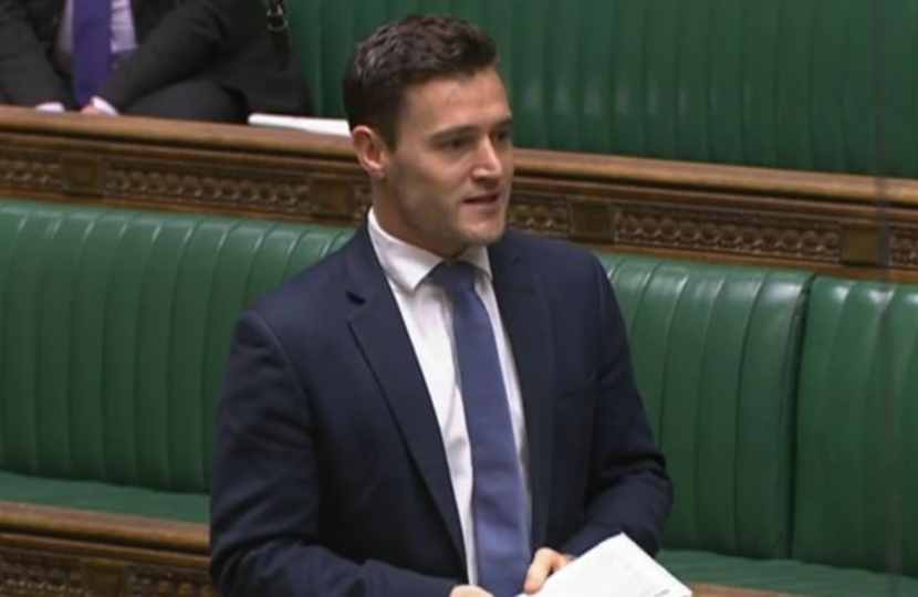 Dr Luke Evans MP speaking in Parliament