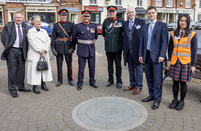 Dr Luke Evans MP celebrates King's Award for two volunteer groups