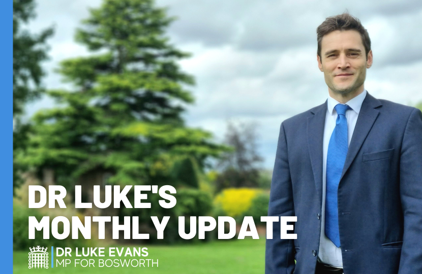 Dr Luke's monthly update