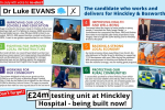 Dr Luke Evans: the candidate who works and delivers for Hinckley & Bosworth