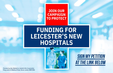 Funding for Leicester's New Hospitals