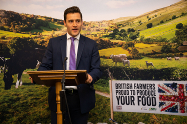 Dr Luke Evans MP at NFU event