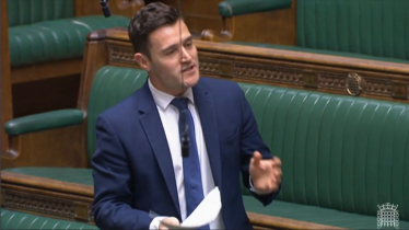 Dr Luke Evans MP in Parliament