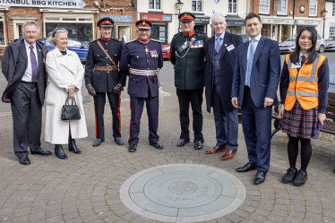 Dr Luke Evans MP celebrates King's Award for two volunteer groups